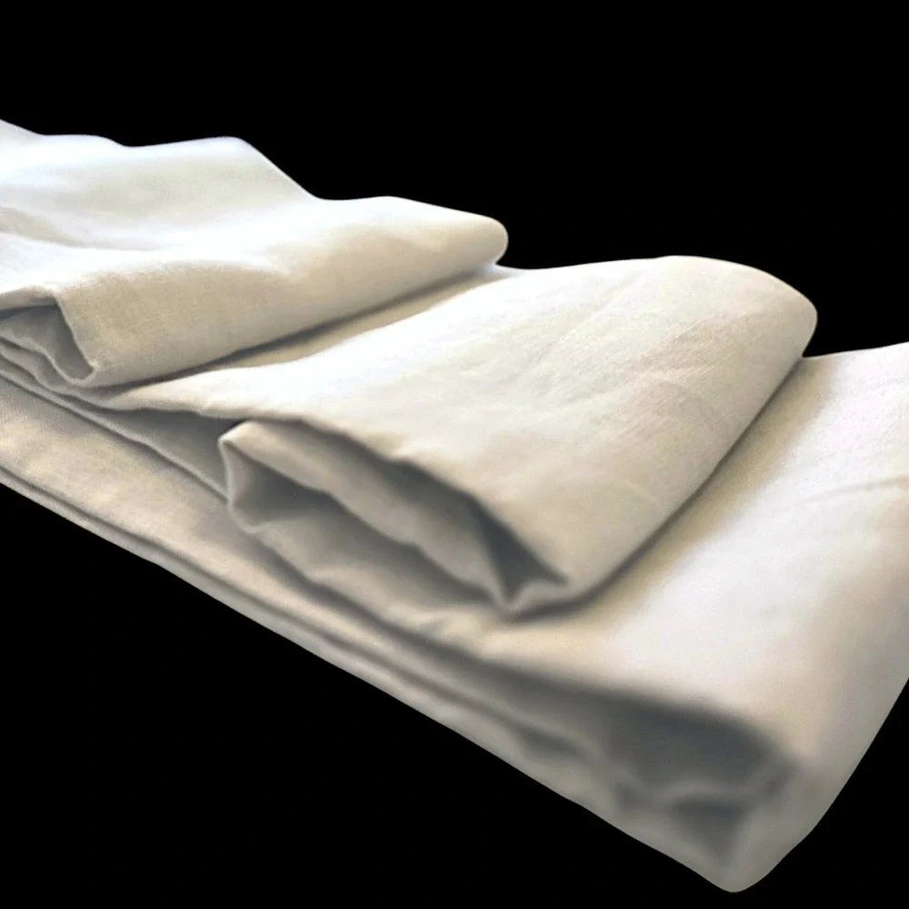 RH Restoration Hardware Belgian Opaque Mist Grey Curtain Panel 50 X‎ 96 NOS